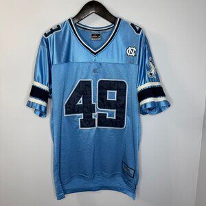 Vintage North Carolina Tar Heels UNC #49 Football Jersey Colosseum Sz M